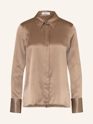 Reiss Koszula Ameira Z Jedwabiu braun