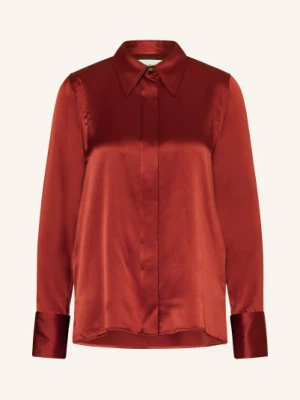 Reiss Koszula Ameira Z Jedwabiu rot