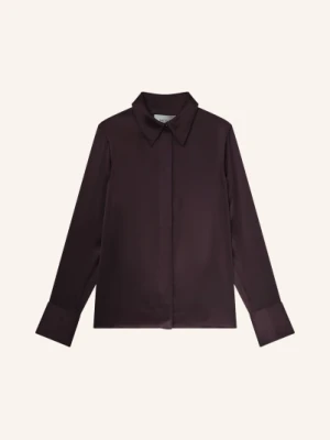 Reiss Koszula Ameira Z Jedwabiu rot