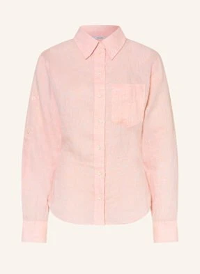 Reiss Koszula Leora Z Lnu pink