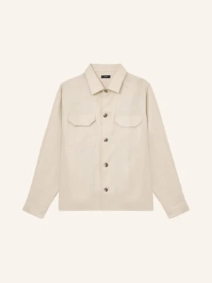 Reiss Koszula Polasio Regular Fit beige ECRU