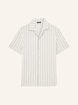 Reiss Koszula Resortowa Percy Slim Fit gruen