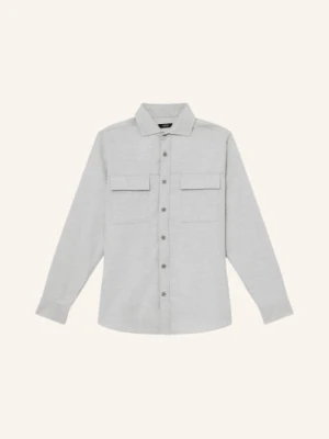 Reiss Koszula Typu Overshirt Chamber grau JASNOCZARY