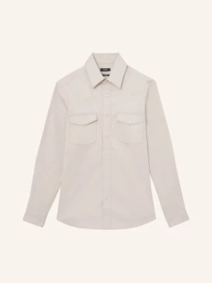 Reiss Koszula Typu Overshirt Mcrae grau
