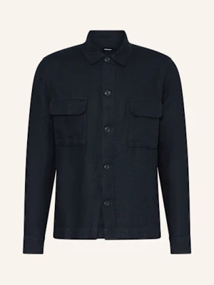 Reiss Koszula Wierzchnia Z Lnu Eze blau