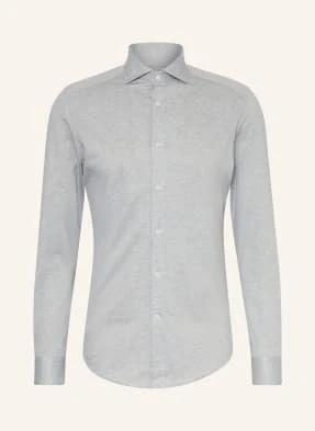 Reiss Koszula Z Dżerseju Nate Extra Slim Fit grau