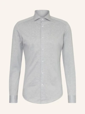 Reiss Koszula Z Dżerseju Nate Extra Slim Fit grau