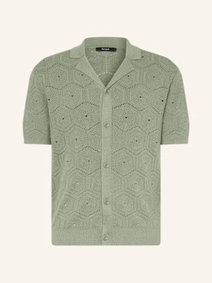 Reiss Koszula Z Dzianiny Royce Regular Fit gruen