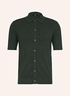 Reiss Koszula Z Dzianiny Thames Regular Fit gruen