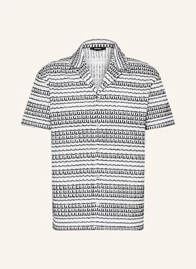 Reiss Koszula Z Klapami Chez Classic Fit schwarz