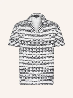 Reiss Koszula Z Klapami Chez Classic Fit schwarz