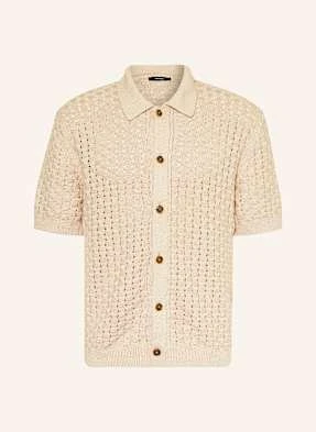 Reiss Koszula Z Klapami Toby Comfort Fit beige