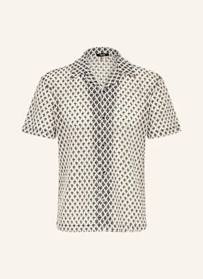 Reiss Koszula Z Klapami Z Dzianiny Sterling Comfort Fit blau