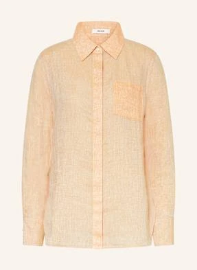 Reiss Koszula Z Lnu orange
