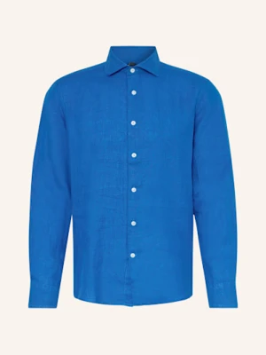 Reiss Koszula Z Lnu Ruban Regular Fit blau