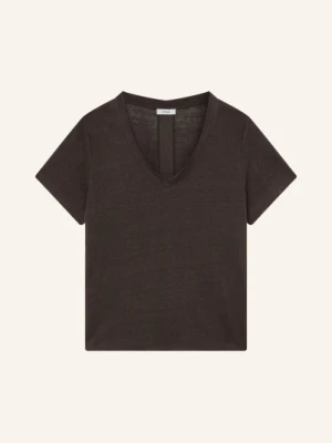 Reiss Koszulka Lola Z Lnu braun