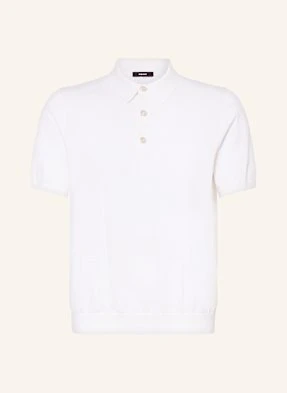 Reiss Koszulka Polo Asher Z Dzianiny weiss