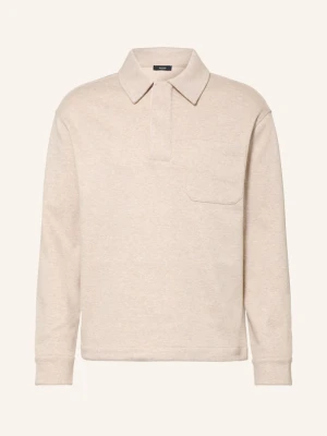 Reiss Koszulka Polo Gray beige JASNOCZARY