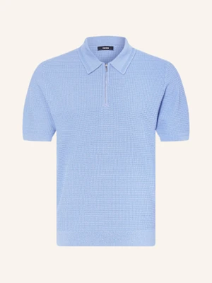 Reiss Koszulka Polo Regis Z Dzianiny blau