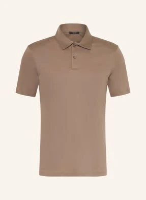 Reiss Koszulka Polo Z Dżerseju Earl braun