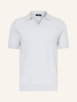 Reiss Koszulka Polo Z Dzianiny blau