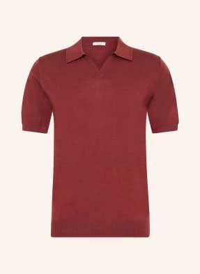 Reiss Koszulka Polo Z Dzianiny Duchie rot