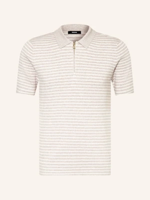 Reiss Koszulka Polo Z Dzianiny Fallow beige