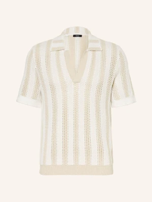 Reiss Koszulka Polo Z Dzianiny Globe weiss