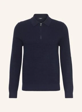 Reiss Koszulka Polo Z Dzianiny Hamilton blau