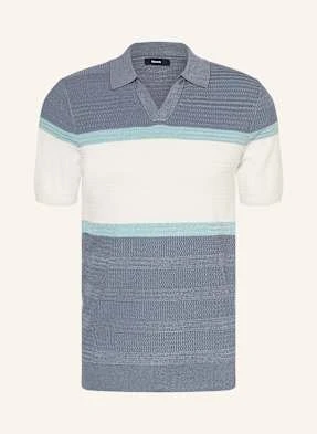 Reiss Koszulka Polo Z Dzianiny Jefferson blau