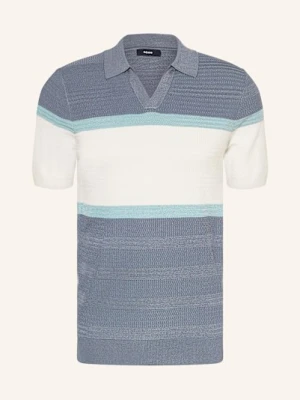 Reiss Koszulka Polo Z Dzianiny Jefferson blau