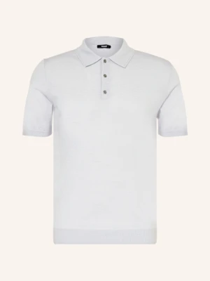 Reiss Koszulka Polo Z Dzianiny Manor blau