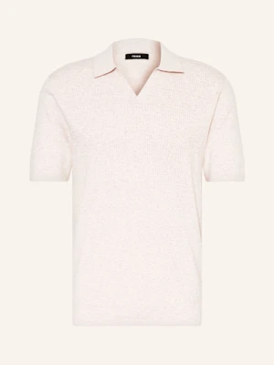 Reiss Koszulka Polo Z Dzianiny Tyne Relaxed Fit beige