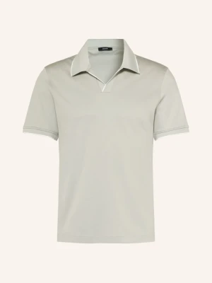 Reiss Koszulka Polo Z Jerseyu Nico gruen