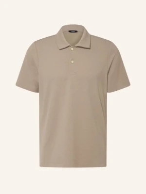 Reiss Koszulka Polo Z Pikowanym Wzorem Kennedy braun
