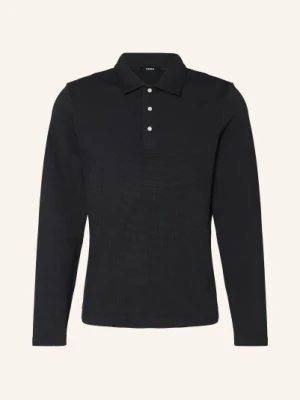 Reiss Koszulka Polo Z Pikowanym Wzorem Tivolli schwarz