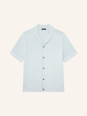 Reiss Koszulka Wypoczynkowa Wandsworth O Regularnym Kroju, Wykonana Z Dzianiny blau
