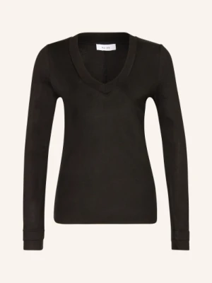 Reiss Koszulka Z Długim Rękawem Brady schwarz