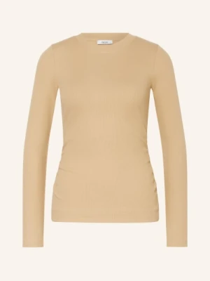 Reiss Koszulka Z Długim Rękawem Tessa beige