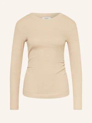 Reiss Koszulka Z Długim Rękawem Tessa braun