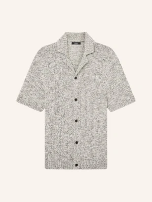 Reiss Koszulka Z Dzianiny Addis Extra Slim Fit beige