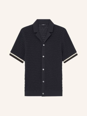 Reiss Koszulka Z Dzianiny Bilsby Slim Fit blau