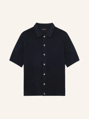 Reiss Koszulka Z Dzianiny Phoenix Extra Slim Fit blau