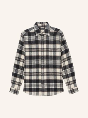 Reiss Kurtka Flanelowa Crosby grau
