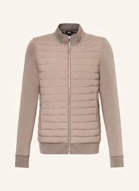 Reiss Kurtka Pikowana Z Mieszanki Materiałów braun