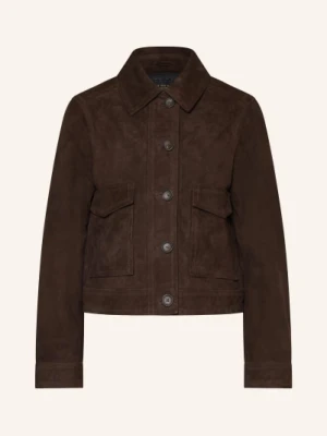 Reiss Kurtka Skórzana Hanson braun