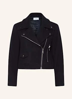 Reiss Kurtka Typu Biker blau