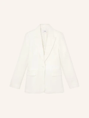 Reiss Marynarka Alyx Z Lnu weiss