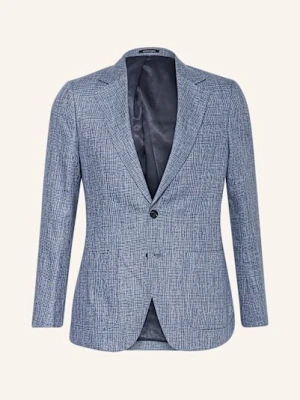 Reiss Marynarka Garniturowa Gould Regular Fit Z Lnu blau