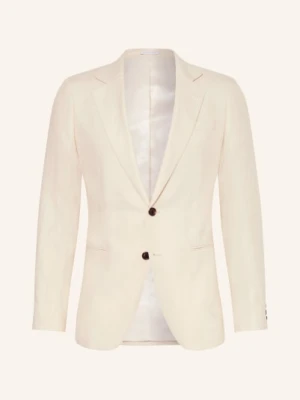 Reiss Marynarka Garniturowa Kin Slim Fit Z Lnu beige